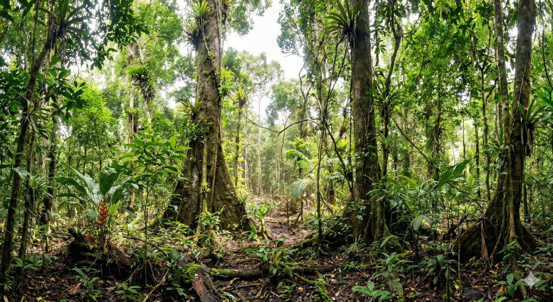 thinned forest